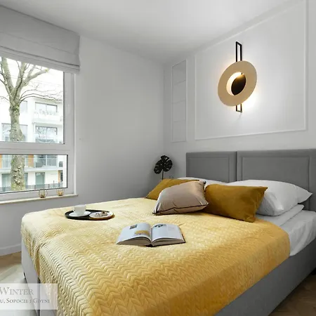 Apartmán 4 Stars, New Luxury Butterfly & Bike Apartments, Orlowo, 15 Wyposazonych Mieszkan, Z Sypialnia, Winda I Platnym Parkingiem, Wysoki Standard Summerwinter, Blisko Molo Orlowo, Drog Rowerowych, Stadniny I Golf Park *