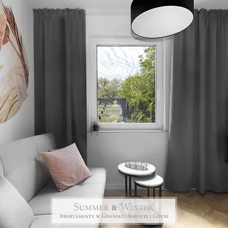 4 Stars, Luxury Butterfly & Bike Apartments, Orlowo, 15 Mieszkan, Z Oddzielna Sypialnia, Winda I Platnym Parkingiem, Blisko Drog Rowerowych, Niedaleko Molo, Golf, Stadnina, Adventure Park, Summerwinter Brand Гдыня