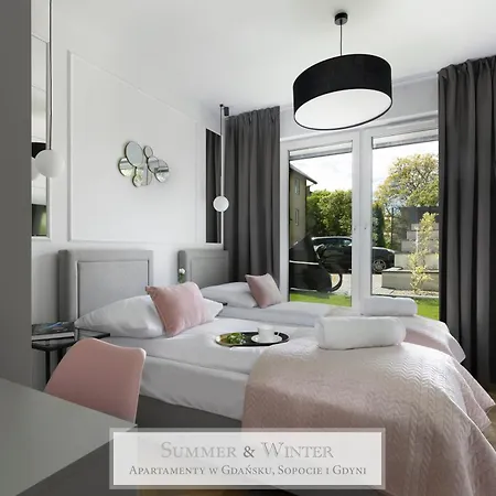 4 Stars, Butterfly Apartments By Summerwinter Gdynia Orlowo Apartamenty Premium, Parking, Winda, Rowerownia, Driving Golf