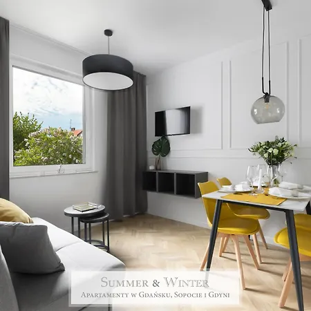 4 Stars, Luxury Butterfly & Bike Apartments, Orlowo, 15 Mieszkan, Z Oddzielna Sypialnia, Winda I Platnym Parkingiem, Blisko Drog Rowerowych, Niedaleko Molo, Golf, Stadnina, Adventure Park, Summerwinter Brand Гдыня