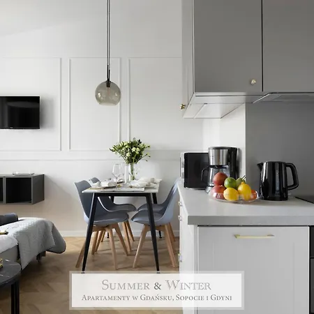 Apartmán 4 Stars, New Luxury Butterfly & Bike Apartments, Orlowo, 15 Wyposazonych Mieszkan, Z Sypialnia, Winda I Platnym Parkingiem, Wysoki Standard Summerwinter, Blisko Molo Orlowo, Drog Rowerowych, Stadniny I Golf Park
