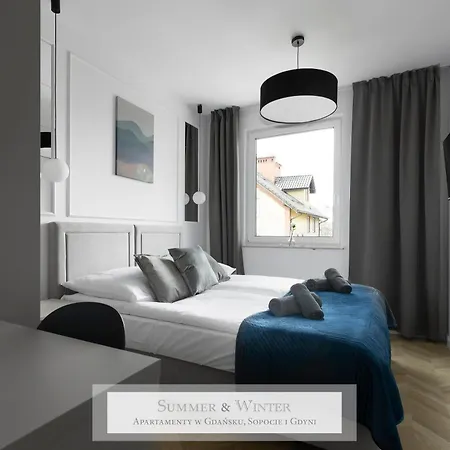 4 Stars, Luxury Butterfly & Bike Apartments, Orlowo, 15 Mieszkan, Z Oddzielna Sypialnia, Winda I Platnym Parkingiem, Blisko Drog Rowerowych, Niedaleko Molo, Golf, Stadnina, Adventure Park, Summerwinter Brand Гдыня