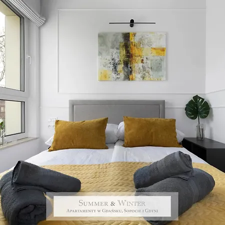 Apartmán 4 Stars, New Luxury Butterfly & Bike Apartments, Orlowo, 15 Wyposazonych Mieszkan, Z Sypialnia, Winda I Platnym Parkingiem, Wysoki Standard Summerwinter, Blisko Molo Orlowo, Drog Rowerowych, Stadniny I Golf Park