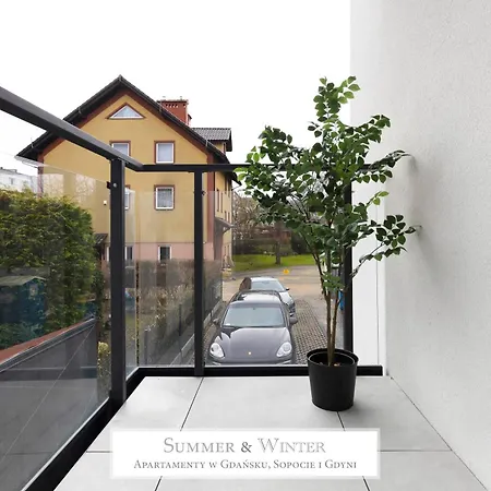 Apartmán 4 Stars, New Luxury Butterfly & Bike Apartments, Orlowo, 15 Wyposazonych Mieszkan, Z Sypialnia, Winda I Platnym Parkingiem, Wysoki Standard Summerwinter, Blisko Molo Orlowo, Drog Rowerowych, Stadniny I Golf Park *